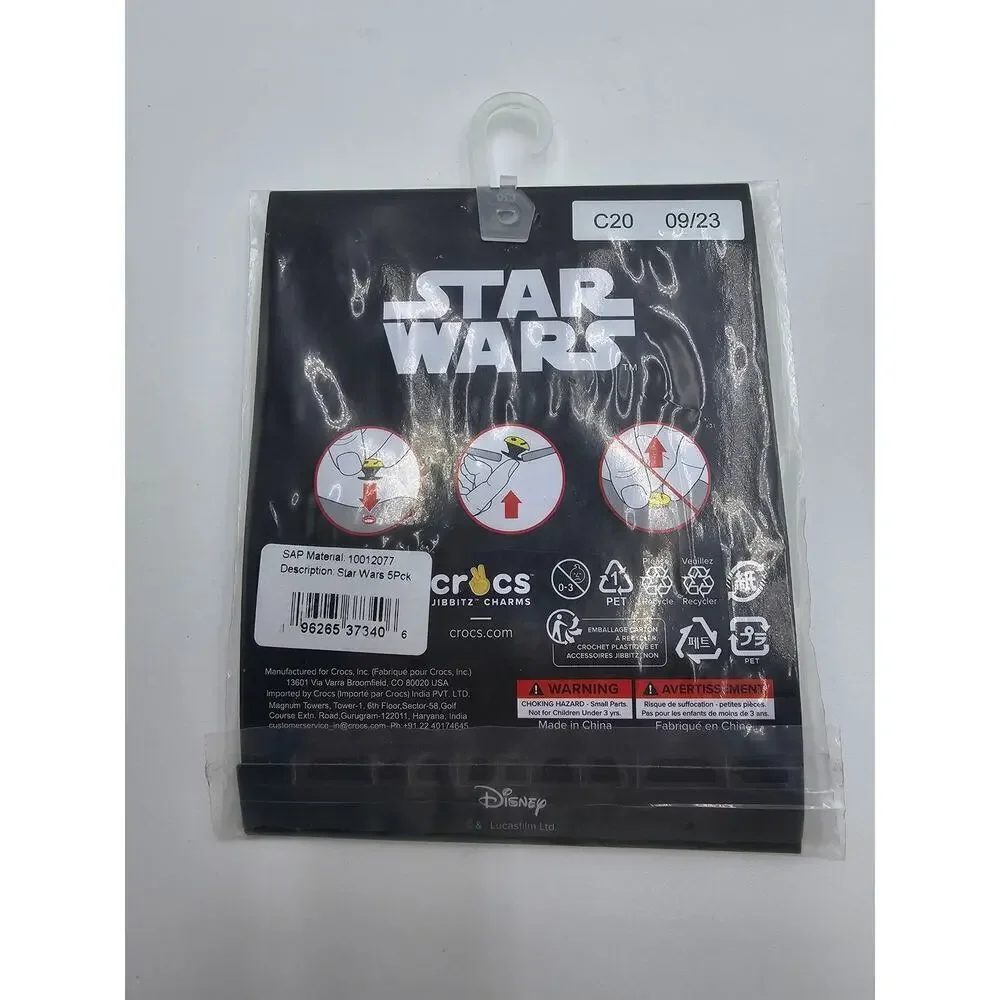 Crocs Uniquely You Star Wars Jibbitz Set - 5 Pack NWT